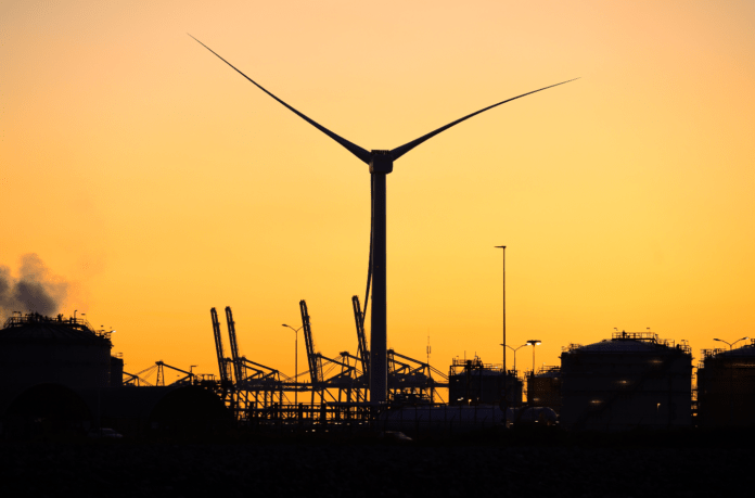 Grote windturbine