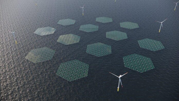 Offshore zonnepark