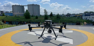 Eerste start- en landingsplatform voor drones