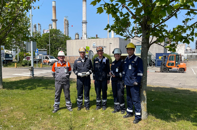 Jury veiligheidsaward VOMI aan het werk