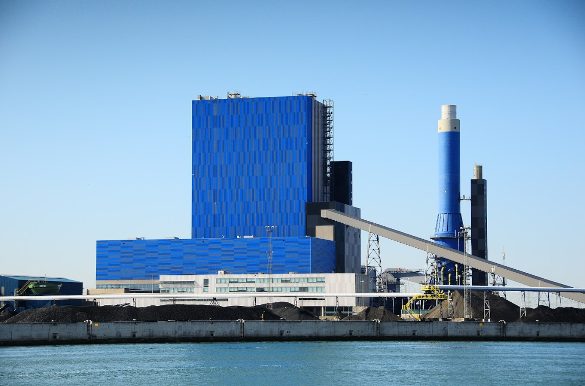 Blauwewaterstoffabriek Onyx in Rotterdam