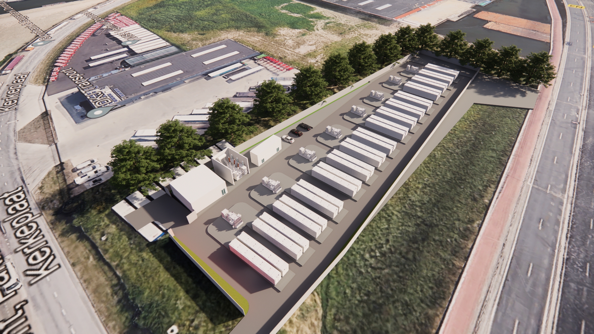 Grootste batterij van Nederland in Dordrecht