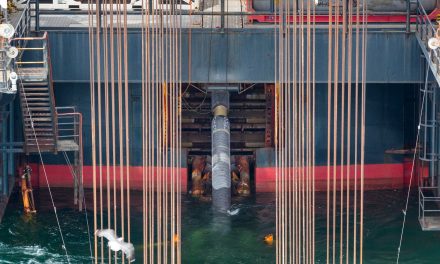 Laatste meters offshore leiding Porthos