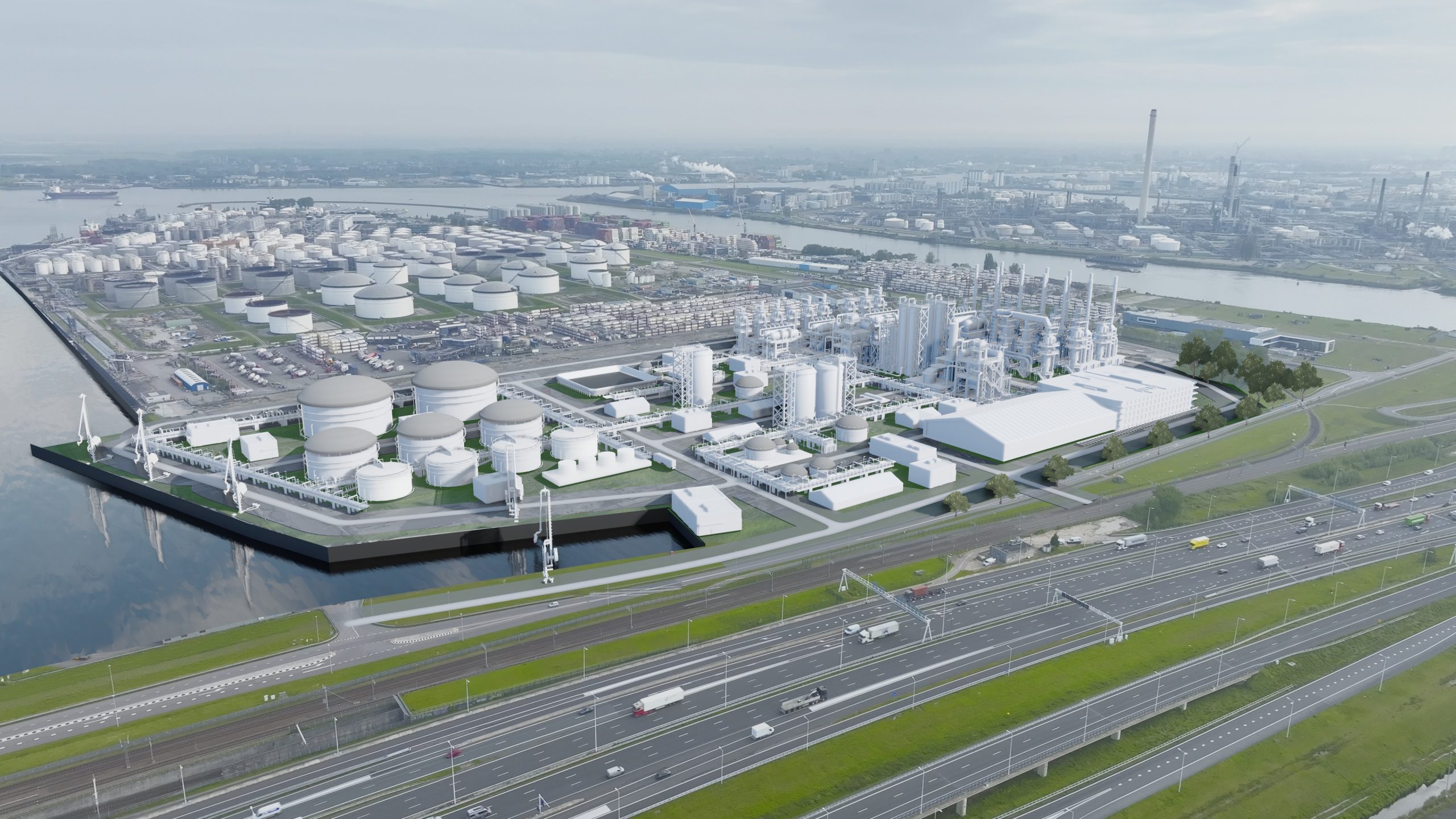 Power2X zet stappen voor e-SAF-fabriek