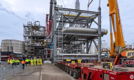 CO2-afvanginstallatie bij Air Products