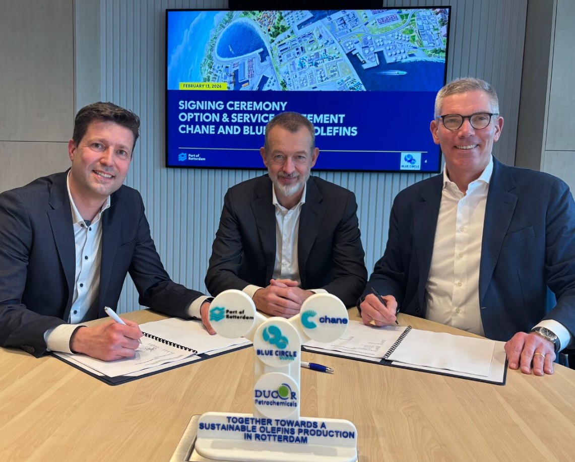 Blue Circle Olefins bouwt MTO-fabriek bij Chane