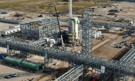 Bouw liquifier vordert